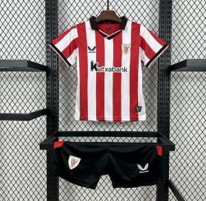 Athletic Bilbao Hjemmebanetrøje 2025/26 Børn