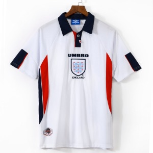 Fodboldtrøje England Hjemmebanetrøje Retro 1998