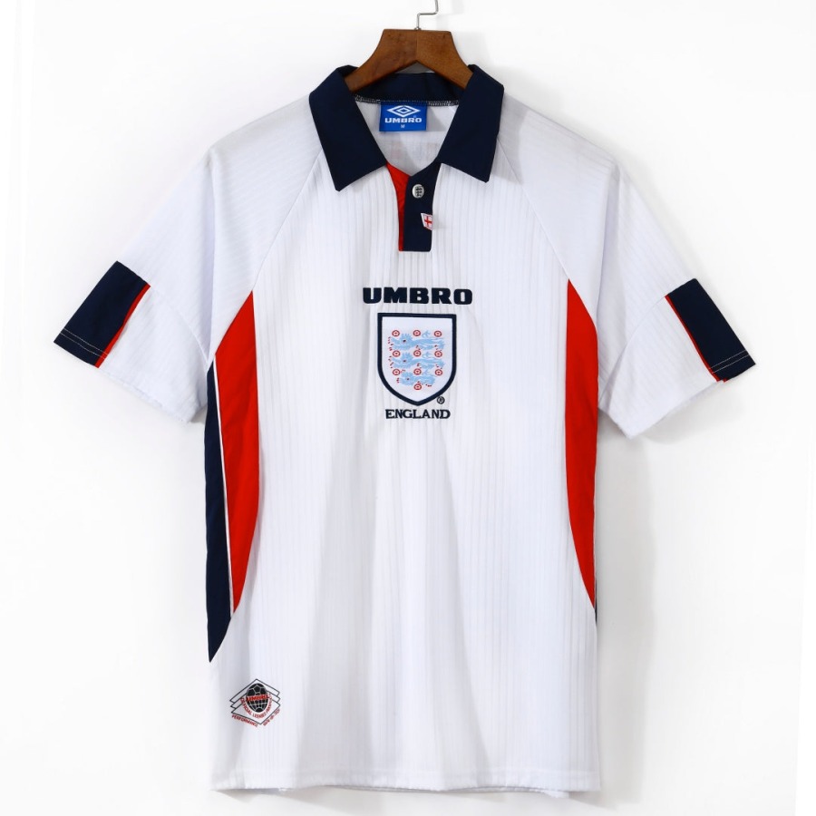 Fodboldtrøje England Hjemmebanetrøje Retro 1998