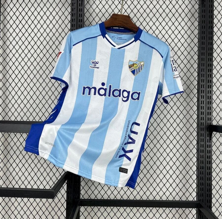 Fodboldtrøje Malaga Hjemmebane 2025/26