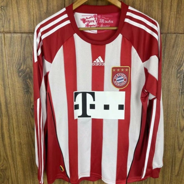 Fodboldtrøje FC Bayern München Hjemmebanetrøje 2010/11 Langærmer