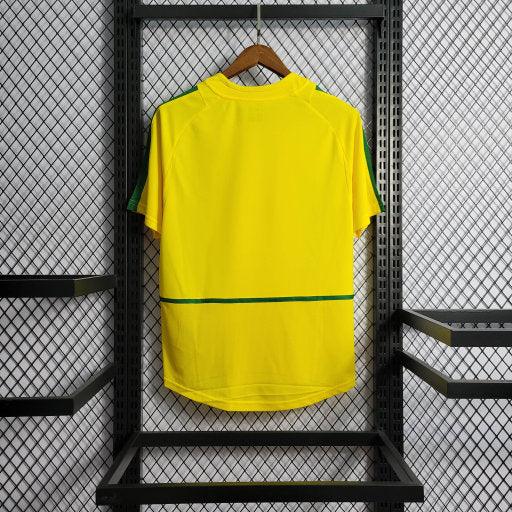 Fodboldtrøje Brasilien Retro 2002