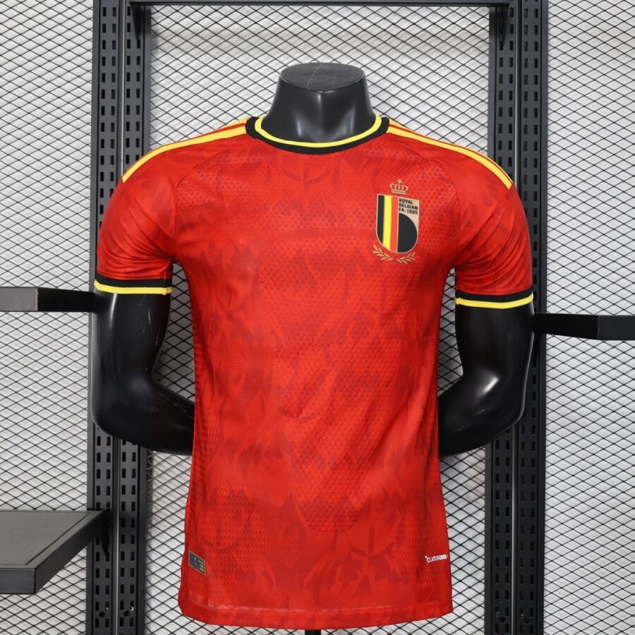 Fodboldtrøje Belgien Hjemmebanetrøje 2025/26 Player