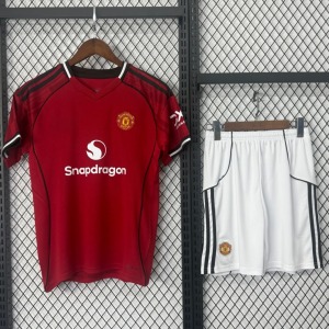 Fodboldtrøje Manchester United Hjemmebanetrøje 2025/26 Voksen