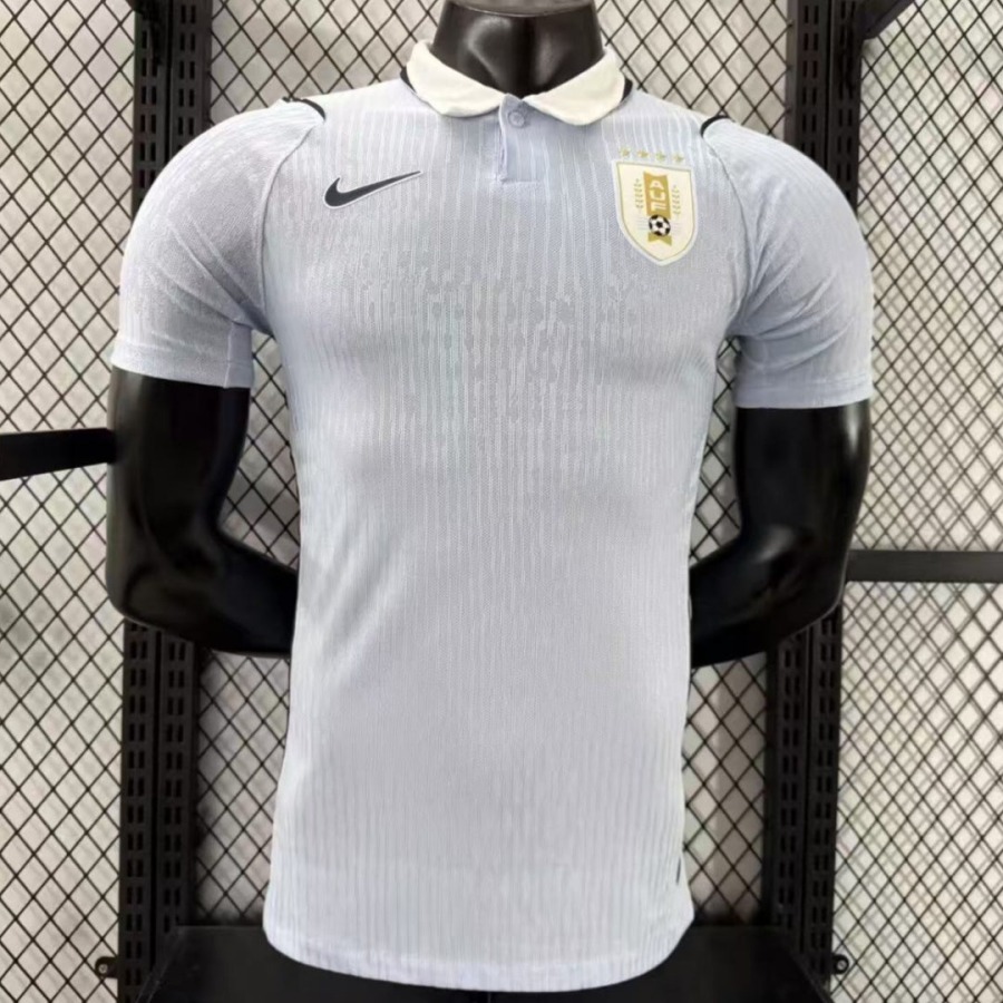 Fodboldtrøje Uruguay Hjemmebanetrøje 2025/26 Player