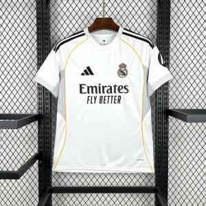 Fodboldtrøje Real Madrid Hjemmebanetrøje 2025-2026