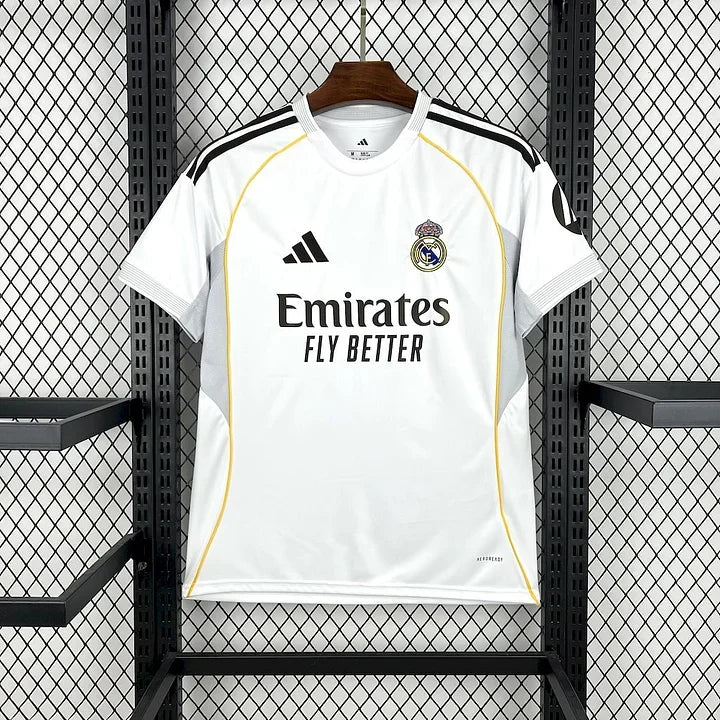 Fodboldtrøje Real Madrid Hjemmebanetrøje 2025-2026