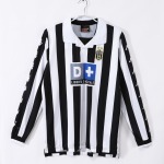 Fodboldtrøje Juventus Hjemmebanetrøje 1999-2000 Retro Lange Ærmer