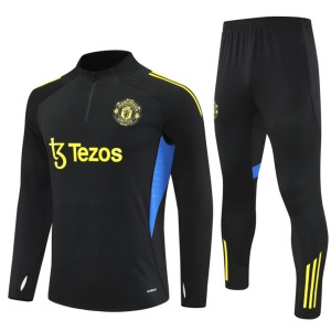 Fodboldtrøje Manchester United 2025/26 Sort