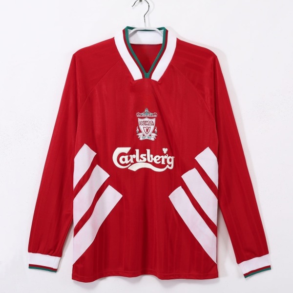 Fodboldtrøje Liverpool Hjemmebanetrøje Lange Ærmer 1993-1995