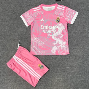 9ef7e86a7a5f9d0e98d9319bea4f2a53.png Fodboldtrøje Real Madrid 25/26 Børn Drage Rosa