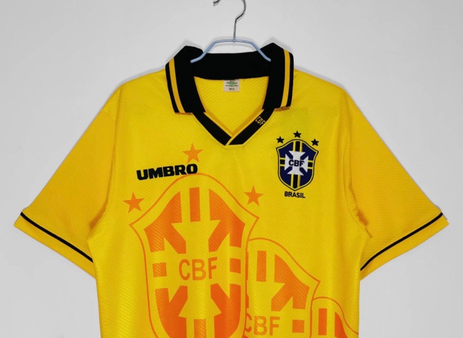 Fodboldtrøje Brasilien 1994 Hjemmebanetrøje