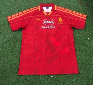 Fodboldtrøje AS Roma 1995/96 Hjemmebanetrøje