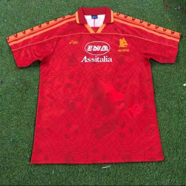 Fodboldtrøje AS Roma 1995/96 Hjemmebanetrøje