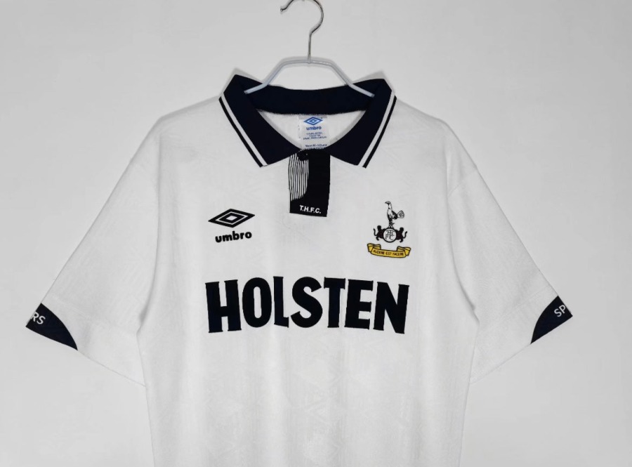 Fodboldtrøje Tottenham 1991/92 Hjemmebanetrøje