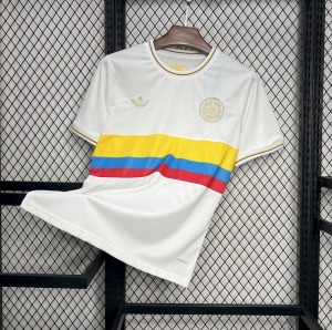 Fodboldtrøje Colombia 100-års Jubilæumsudgave 2024