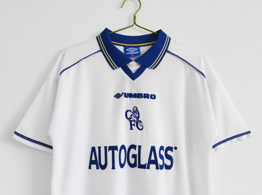 Fodboldtrøje Chelsea Udebanetrøje 1999/2000