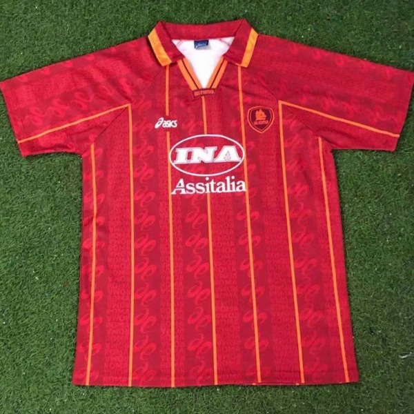 Fodboldtrøje AS Roma 1996/97 Hjemmebane