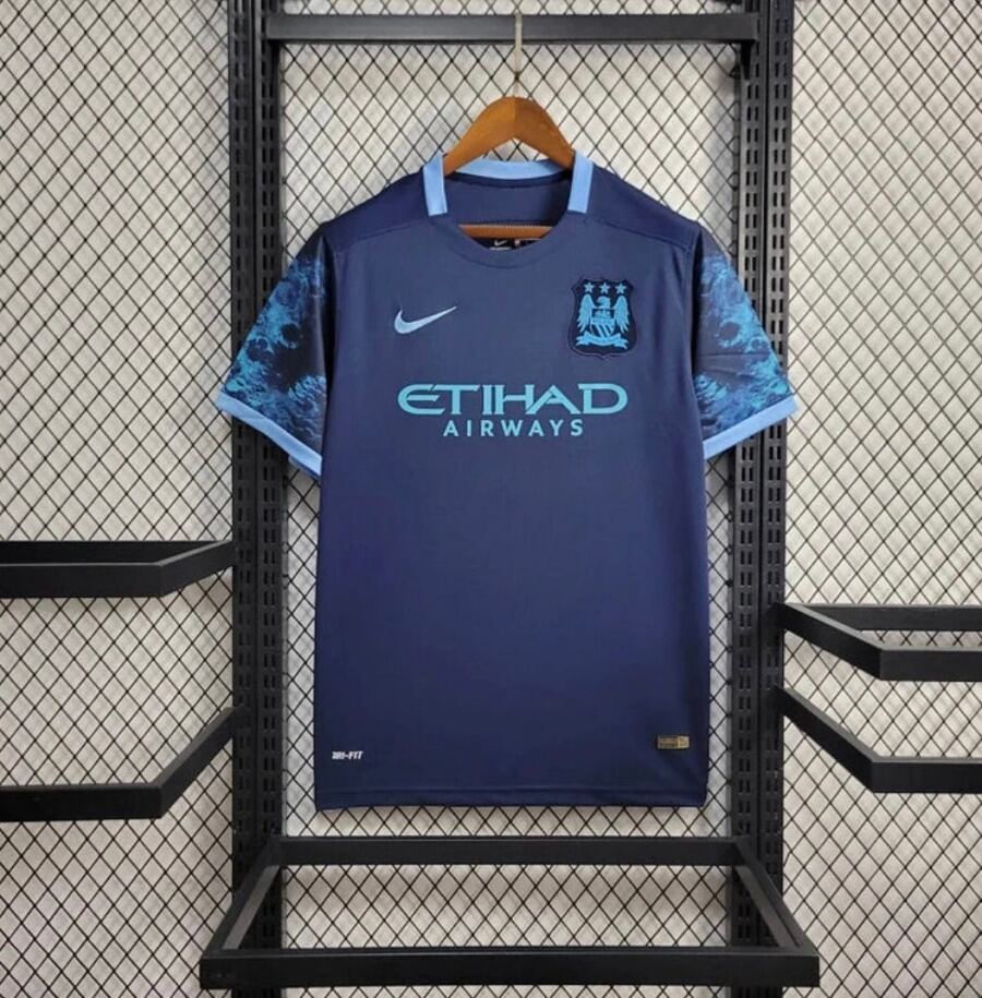 Fodboldtrøje Manchester City Udebanetrøje 2015/16