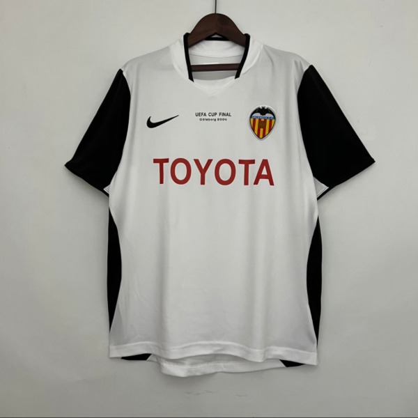 Fodboldtrøje Valencia CF 2003/04 Hjemmebanetrøje