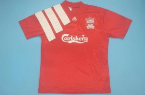 Fodboldtrøje Liverpool 1992/93 Hjemmebanetrøje