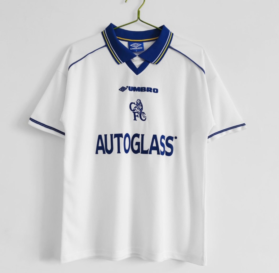 Fodboldtrøje Chelsea Udebanetrøje 1999/2000