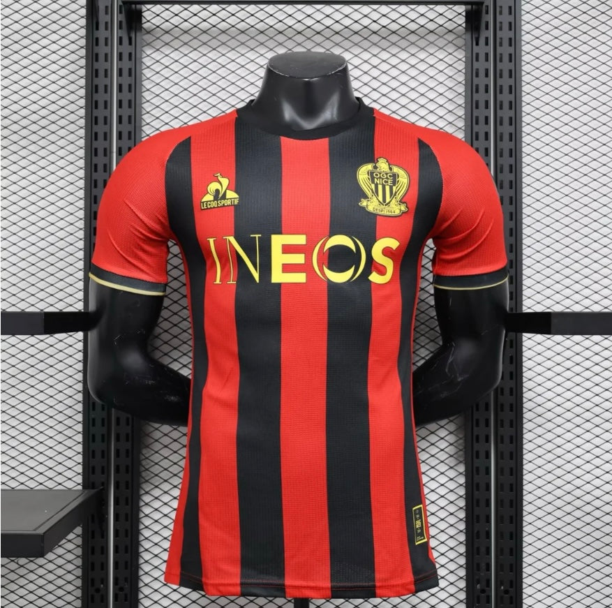 Fodboldtrøje OGC Nice Hjemmebanetrøje 2024/25