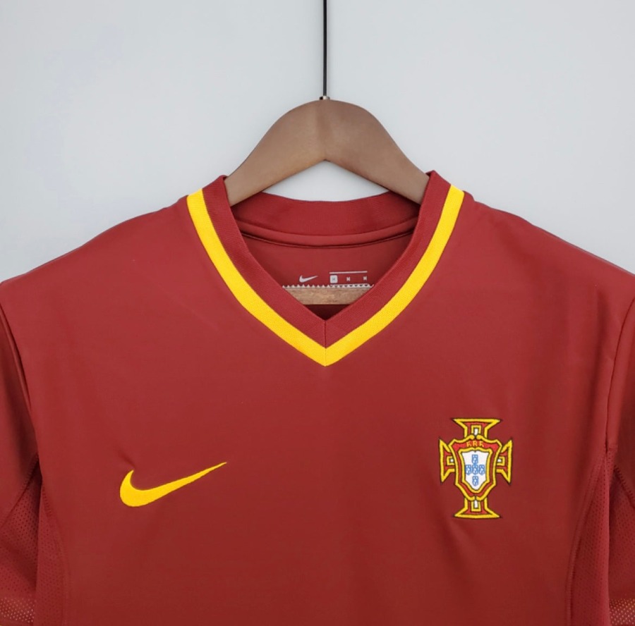Fodboldtrøje Portugal Hjemmebanetrøje 2000