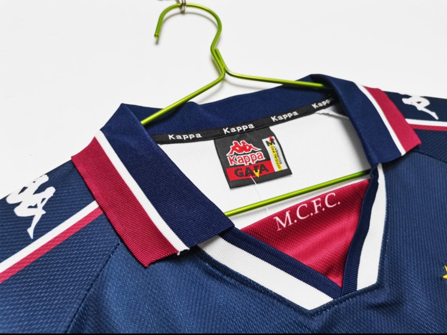 Fodboldtrøje Manchester City Udebanetrøje 1997/98