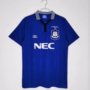 Fodboldtrøje Everton Hjemmebanetrøje 1995/96