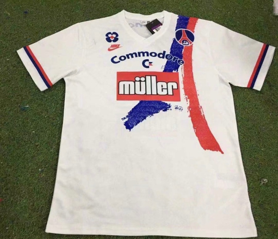 Fodboldtrøje PSG Udebane 1991/92