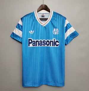 Fodboldtrøje OM Udebane 1990/91