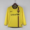 FC Barcelona 2008/09 Udebanetrøje med Lange Ærmer