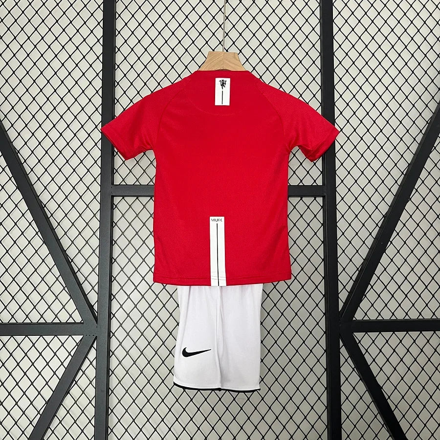 Børnefodboldtrøje Manchester United Retro 2008