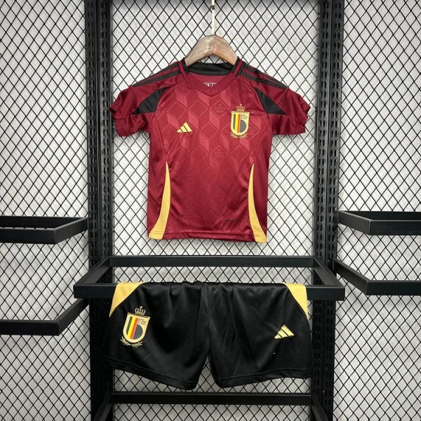Fodboldtrøje Belgien Børn 2024/25