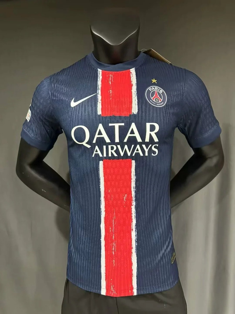 Fodboldtrøje PSG Hjemmebanetrøje 2024/25 Med Stjernen