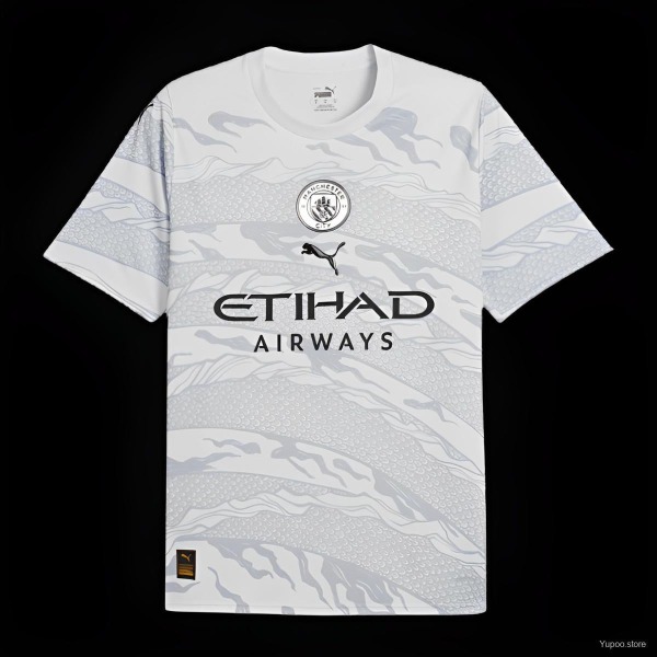 Fodboldtrøje Manchester City 2024/25 Drage