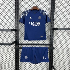 Fodboldtrøje PSG Børn 24/25 Blå Premium