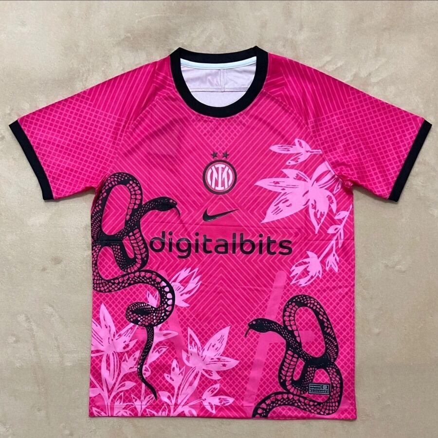 Fodboldtrøje Inter Milan 2024/25 Special Edition Pink Serpent