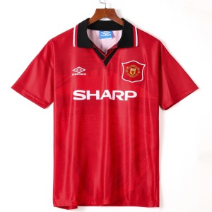 Fodboldtrøje Manchester United Hjemmebanetrøje Retro 1994-1996