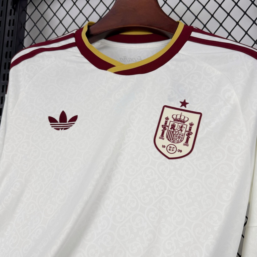 Fodboldtrøje Spanien Udebanetrøje 2026 Langærmer