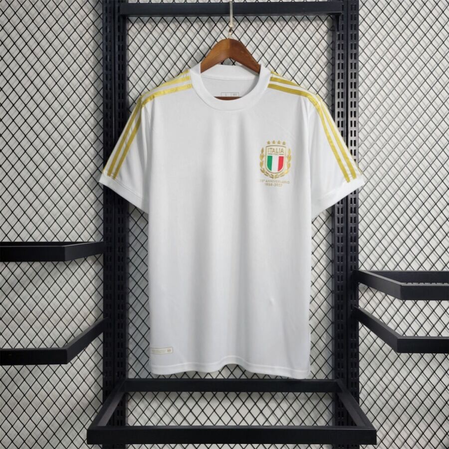 Italien 24/25 Special Edition Hvid Fodboldtrøje