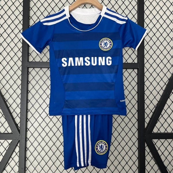 Fodboldtrøje Chelsea Hjemmebanetrøje 2011-2012 Børn Retro