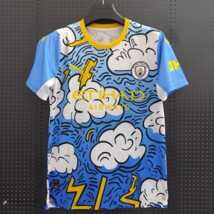 Manchester City Fodboldtrøje 2025/26 Blue Edition