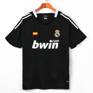 Fodboldtrøje Real Madrid Udebanetrøje 2009-2010 Retro
