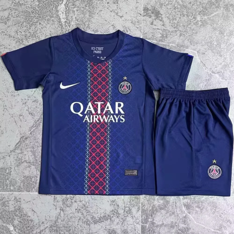 b5a544002522a693c2de370ae7412cd6.png Fodboldtrøje PSG Børn Hjemmebanetrøje 2025/26