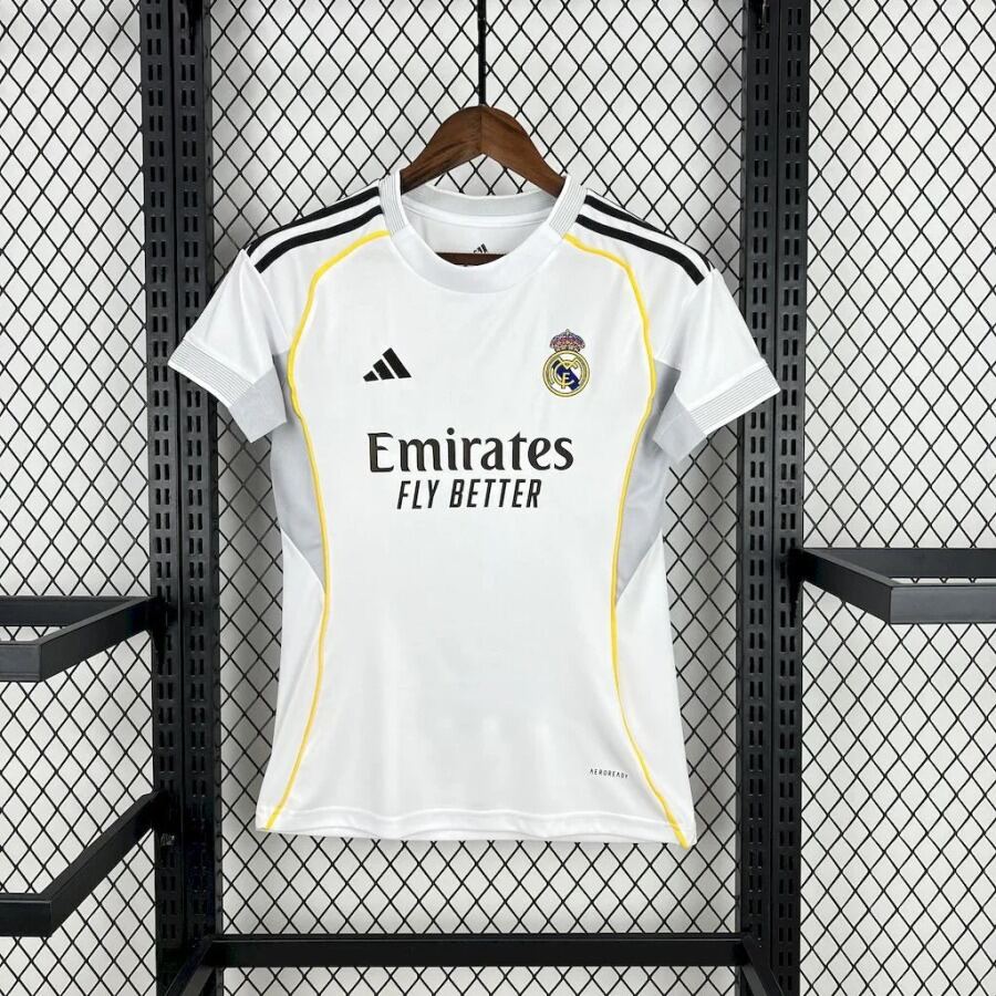Fodboldtrøje Real Madrid Hjemmebanetrøje Dame 2025/26