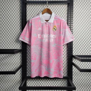 Fodboldtrøje Real Madrid 2023-2024 Specialudgave Drage Rosa