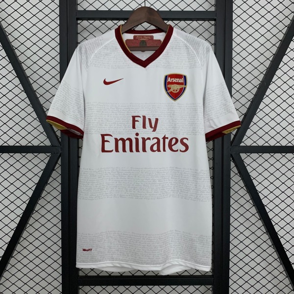 Fodboldtrøje Arsenal Udebanetrøje Retro 2007-2008