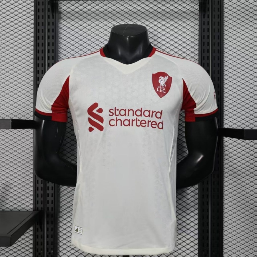 Fodboldtrøje Liverpool Udebanetrøje 2025/26 Player
